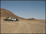 bush camp on relatively flat ground