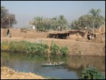 rowing across the Nile