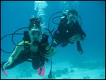 Me and Italian diver in our group