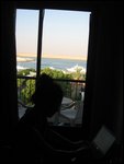 at Red Sea Hotel overlooking Suez Canal
