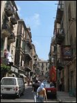 Alexandria's narrow roads
