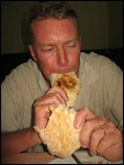 pita bread dinner