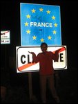 Entering France!