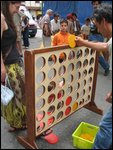 giant connect-4 game!