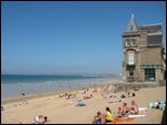 St Malo's pristine beach