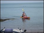 Anthony kayaking
