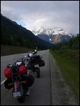 Bikes and Mt Robson