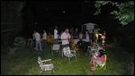 backyard bbq in the dark