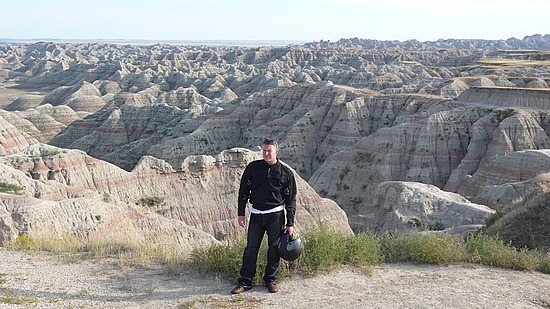 Matt at Badlands