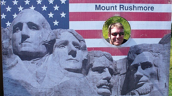 closest we got to Mount Rushmore