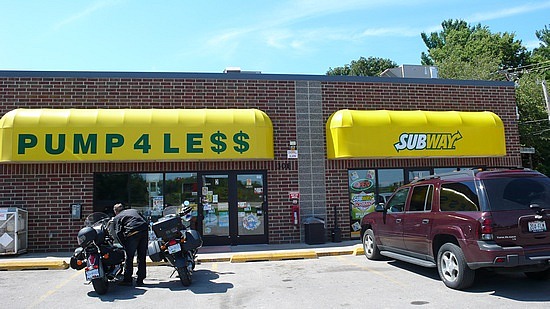Subway's $5 sub was our staple lunch